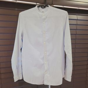 Men's Sky Blue Zara Shirt - Size Medium - Like New